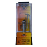 Фреза 1023 D33 h2.5 d8 L50 Глобус пазова кромкова