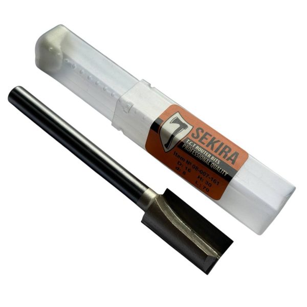 Фреза 16мм для глубини замка 8 хвостовик 100мм довжина