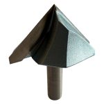 Конічна фреза 60мм під 90° d12 хв h33 L73 Sekira Industry 005-600-12i - Зображення 3