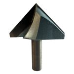 Конічна фреза 60мм під 90° d12 хв h33 L73 Sekira Industry 005-600-12i