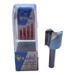 Фреза кінцева 21 мм пазова h20 z2+1 L55 d8 Sekira Industry 307-212-08i - Зображення 2
