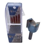 Фреза 24мм Sekira Industry кінцева h20 z2+1 L55 d8 / 307-242-08i - Зображення 2