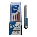 Фреза 12мм Z4 h20 d8 кромкова пряма з нижнім підшипником Sekira Industry 024-122-18i - Зображення 2