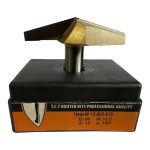 Фреза конічна 150° Sekira 005-615-12 / 1004 D60 h13.5 d12 - Зображення 2
