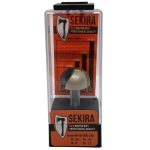 Галтельна 24мм півкругла фреза Sekira h14 R12 d8 / 008-240-08 - Зображення 3