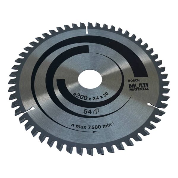 Пильний диск 200мм×30×2.4/1.8 мм 54 зуби Bosch Multimaterial (2608640510)