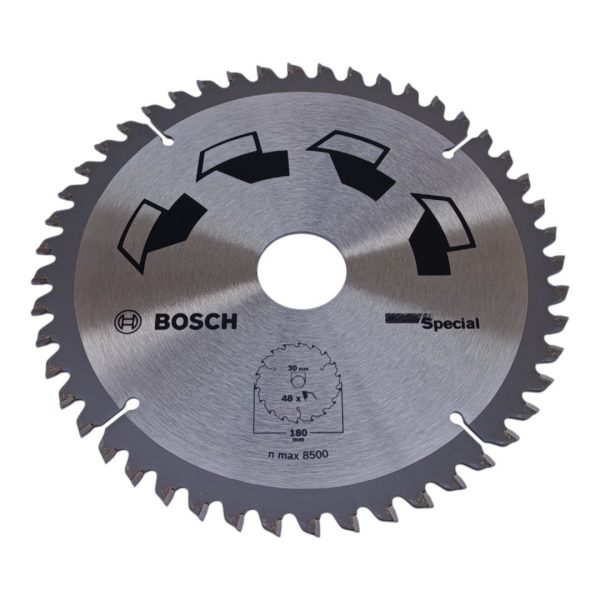 Пильний диск 180 мм х30 х2.5/1.8 x48Z FZN-NEG Bosch Special 2609256889